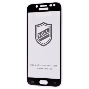 Защитное стекло Full Glue HQ Samsung Galaxy J3 2017 (J330F) без упаковки